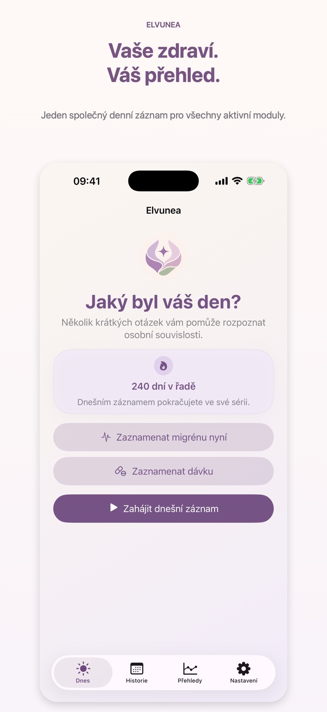 Vaše zdraví. Váš přehled.
