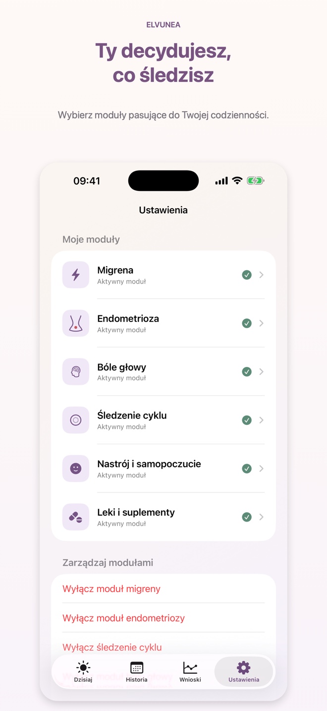 Ty decydujesz, co śledzisz
