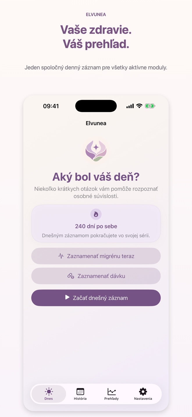 Vaše zdravie. Váš prehľad.