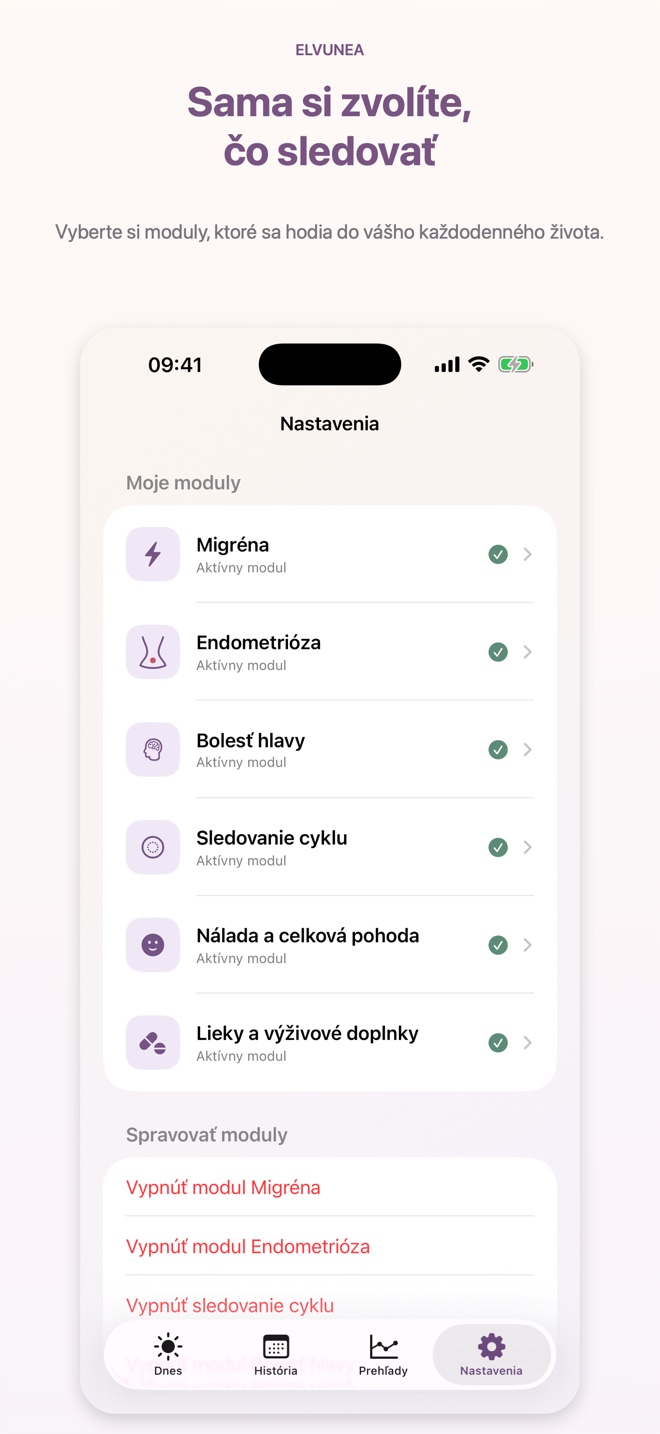 Sama si zvolíte, čo sledovať